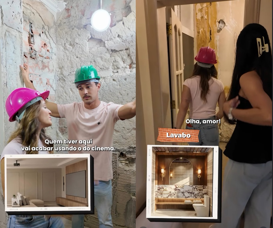 Larissa Manoela e André Luiz Frambach mostram nova mansão — Foto: Reprodução/Instagram