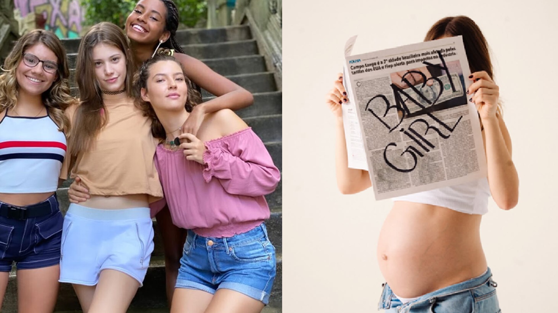 Caroline Dallarosa estreou na TV Globo como Anjinha em Malhação Toda Forma de Amar (2019) - Fotos: Instagram