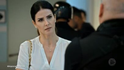 Lisandra Souto em sua última novela na TV: Apocalipse - Foto: Divulgação/Record