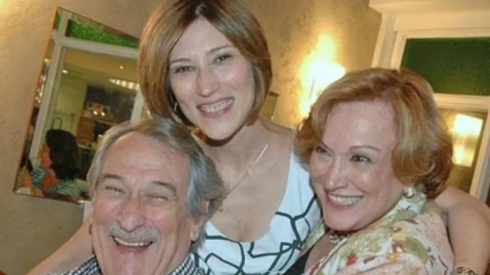 Beth Goulart, Nicette Bruno e Paulo Goulart - Foto: Reprodução/Instagram