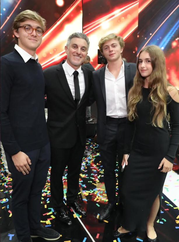 Luciano Huck e filhos - Foto: Reprodução/Instagram