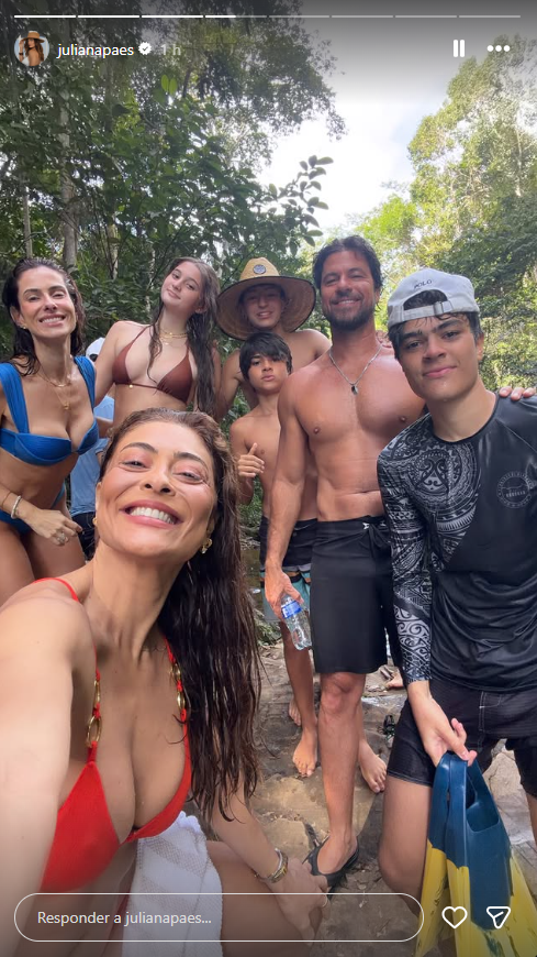 Storie Juliana Paes - Foto: Reprodução/Instagram