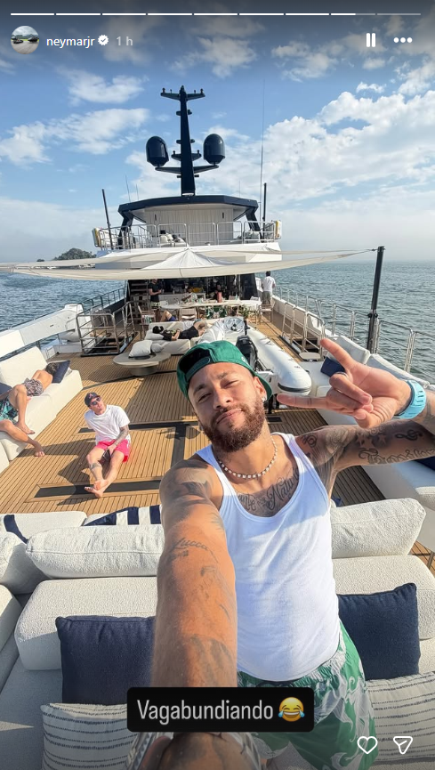 Storie Neymar - Foto: Reprodução/Instagram