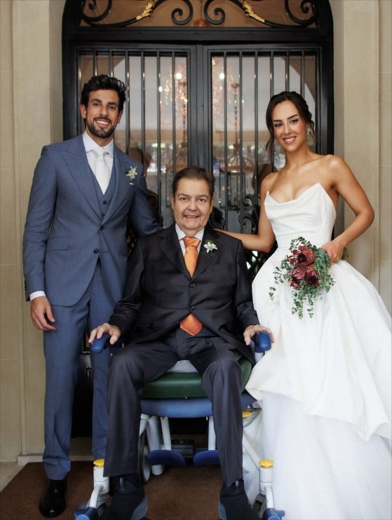 Casamento de Lara Silva com Julinho Casares aconteceu na mansão de Faustão - Foto: Reprodução/Instagram