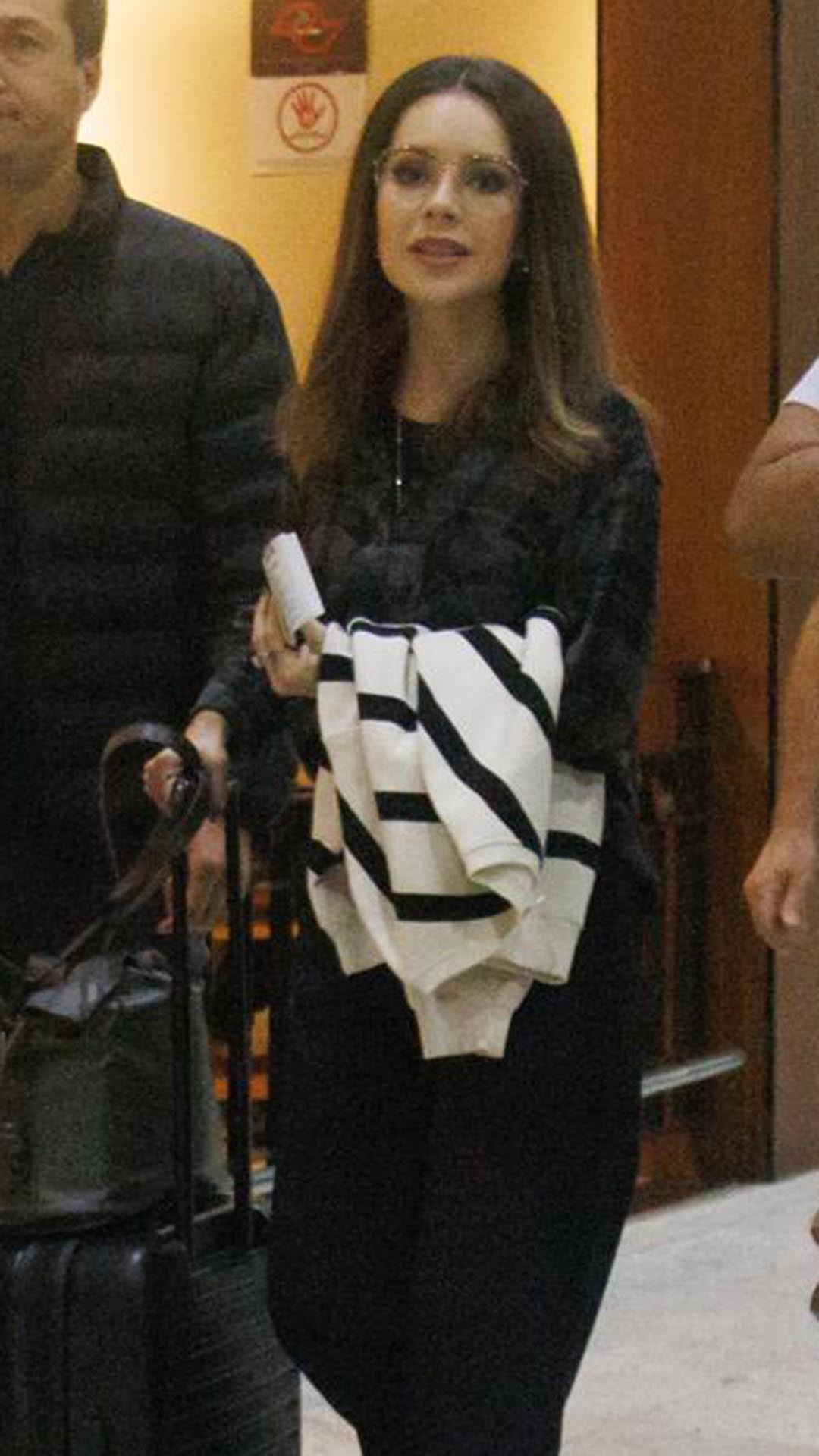 Sandy no aeroporto - Foto: Brazil News