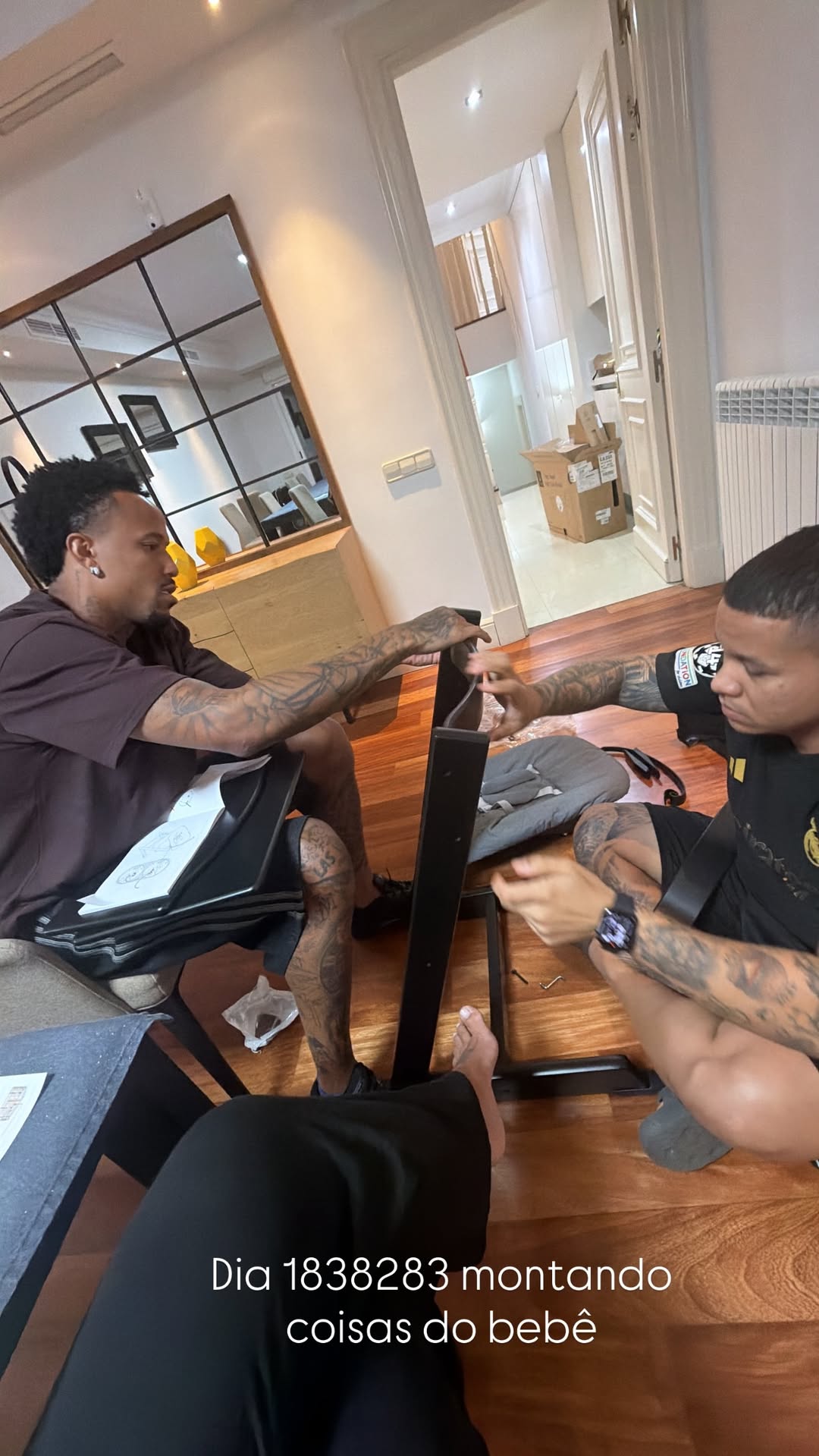 Tainá Militão explica decisão de 'improvisar' quarto do bebê - Foto: Instagram