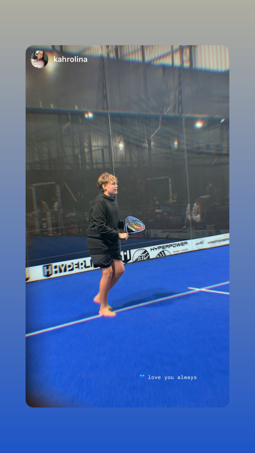 Davi Lucca jogando — Foto: Reprodução/ Instagram @candantas