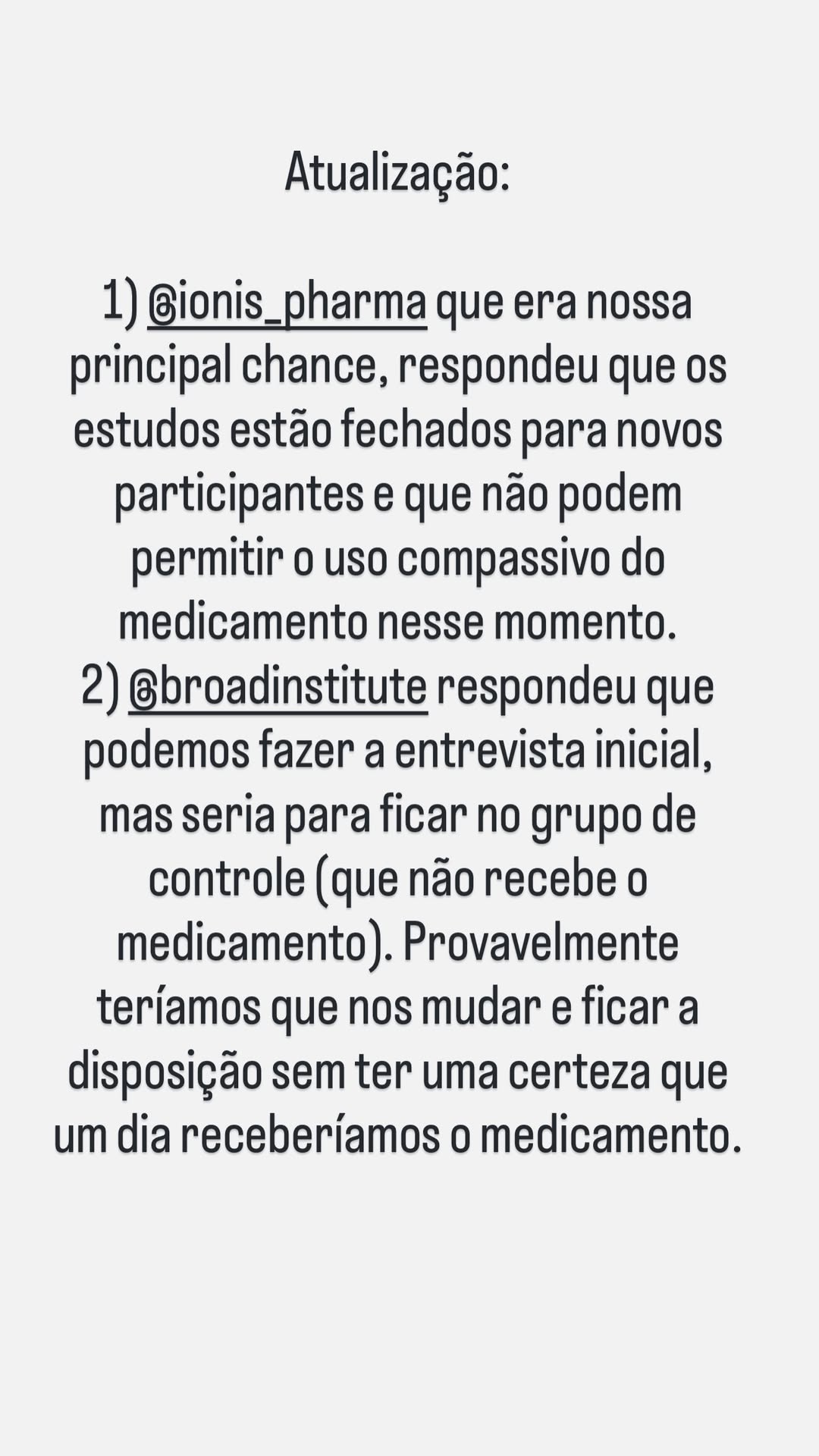 Esposa de Lito Sousa fala sobre opções de tratamento - Foto: Instagram