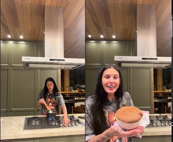 Cozinha de Ana Castela - Foto: Instagram