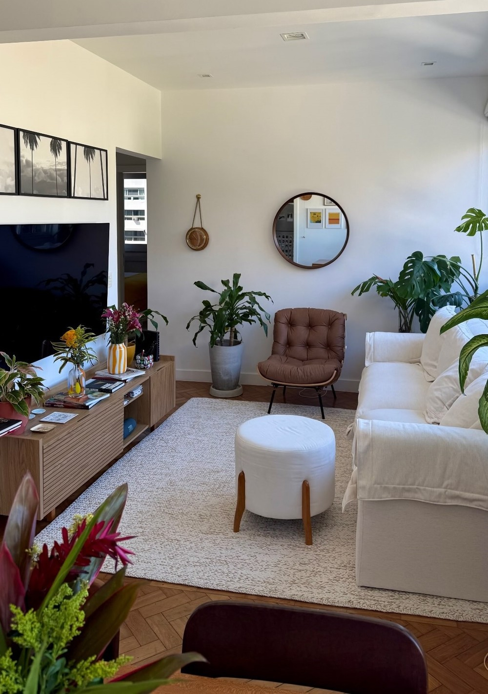 Apartamento de Clara Buarque, neta de Marieta Severo - Foto: Reprodução / Instagram @clara.buarque