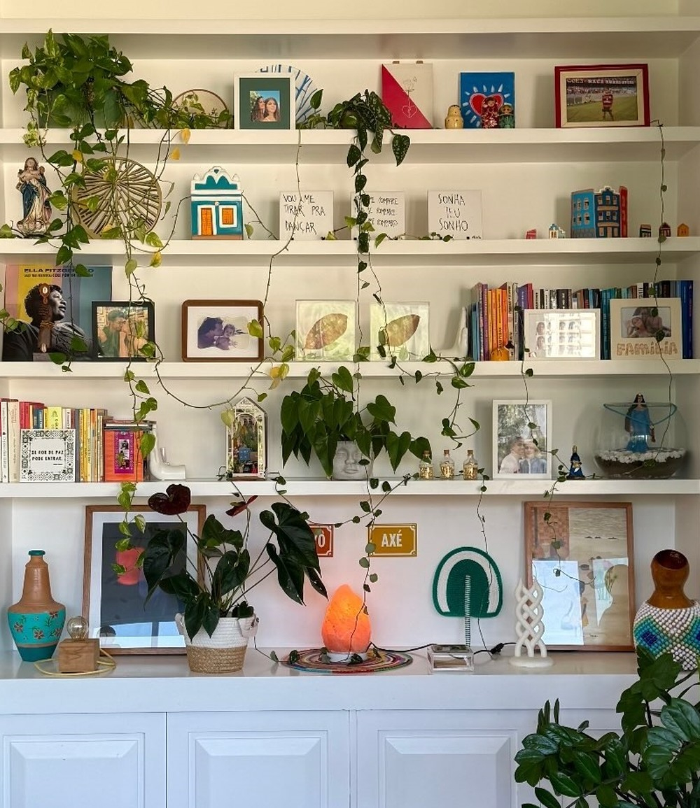 Apartamento de Clara Buarque, neta de Marieta Severo - Foto: Reprodução / Instagram @clara.buarque