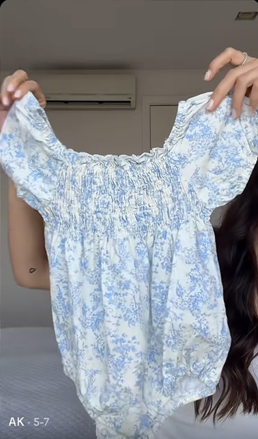 Look de Helena, filha de Neymar e Amanda Kimberlly - Foto: TikTok