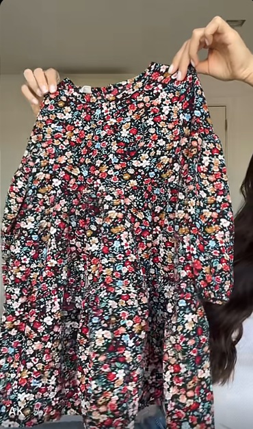 Look de Helena, filha de Neymar e Amanda Kimberlly - Foto: TikTok