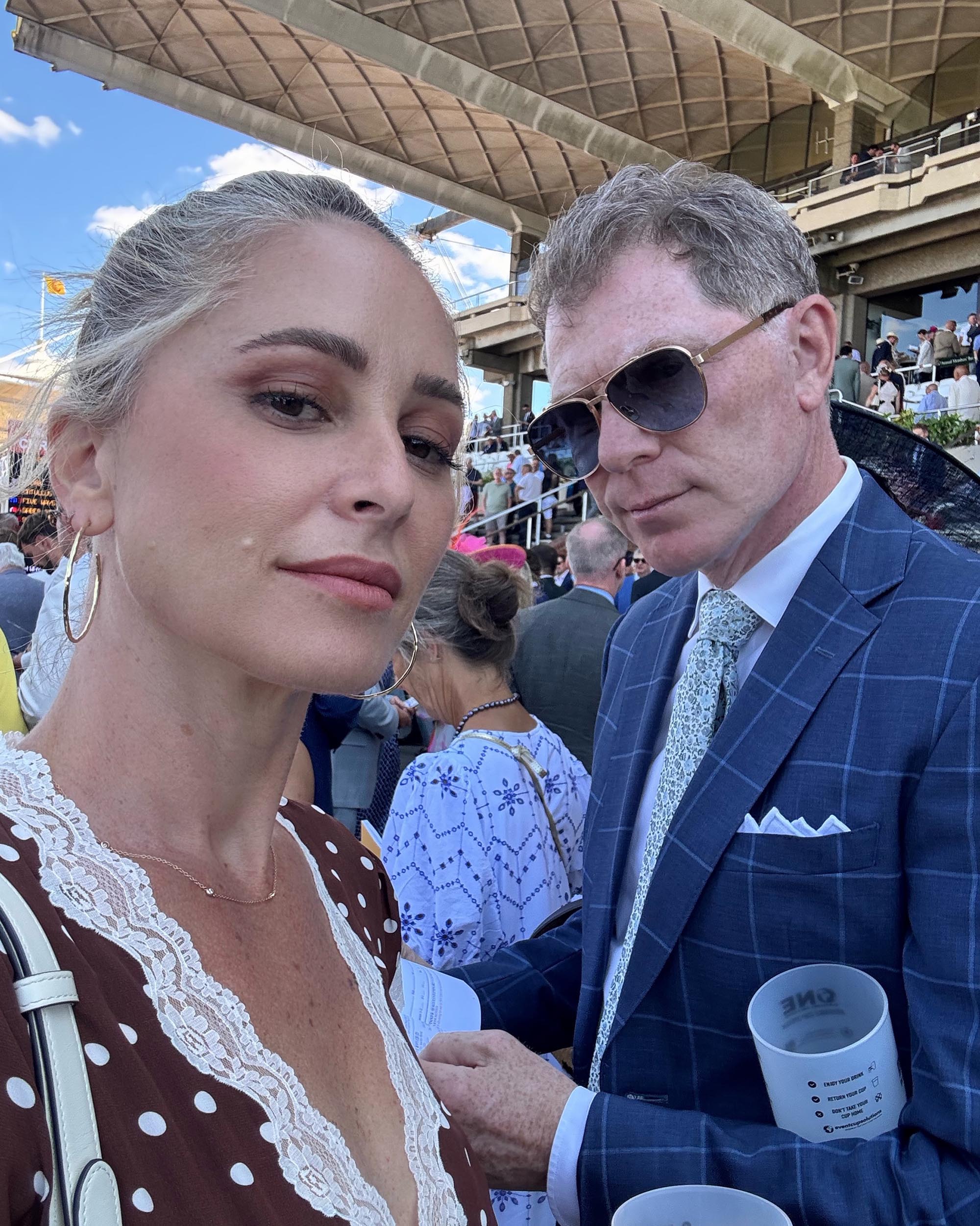 Bobby Flay com a namorada, Brooke Williamson - Foto: Reprodução / Instagram