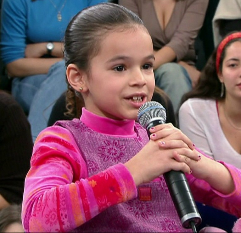 Bruna Marquezine no programa Altas Horas - Foto: Reprodução / TV Globo