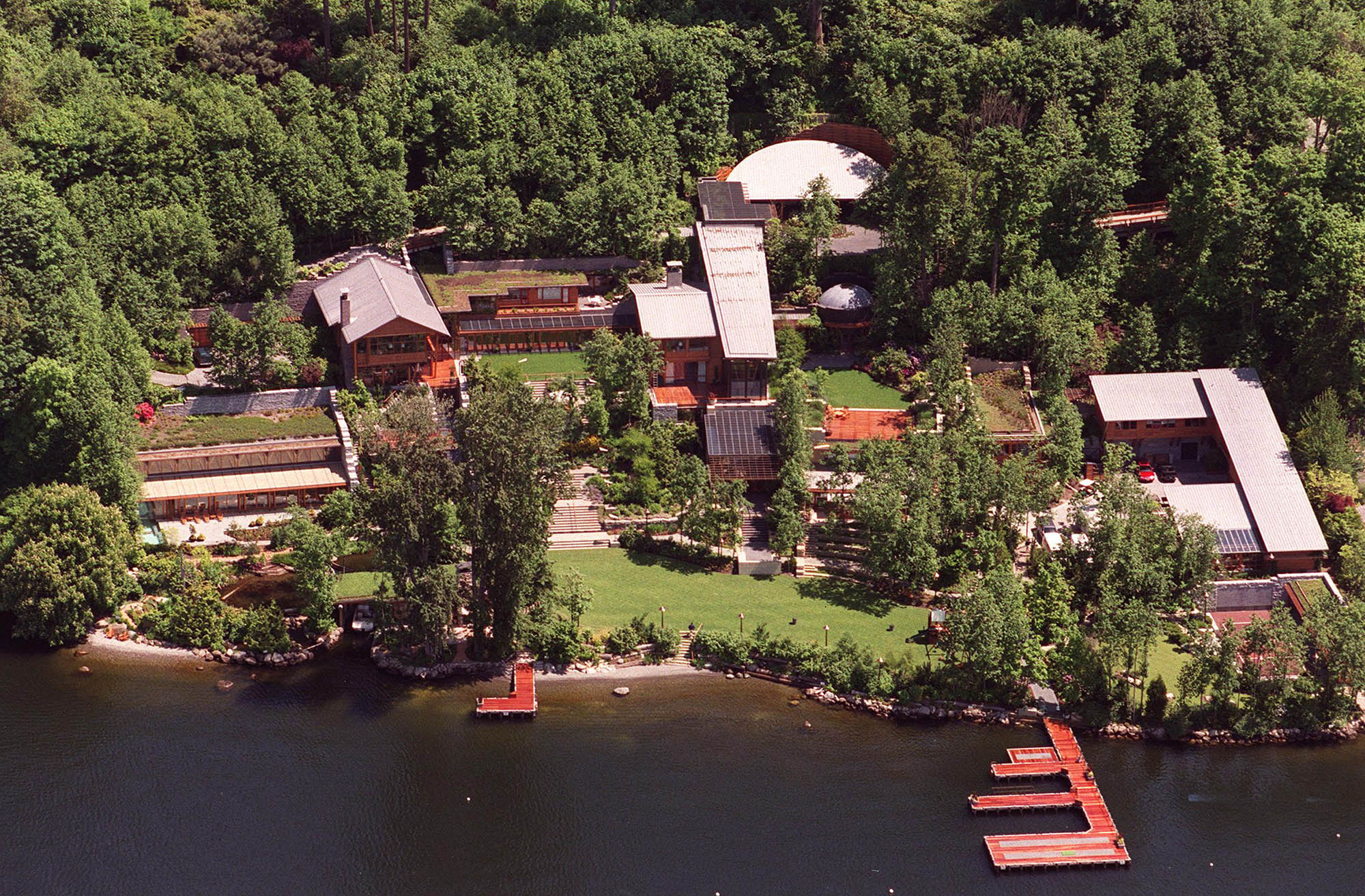 Bill Gates tem cabana de madeira em Seattle - Foto: Getty Images