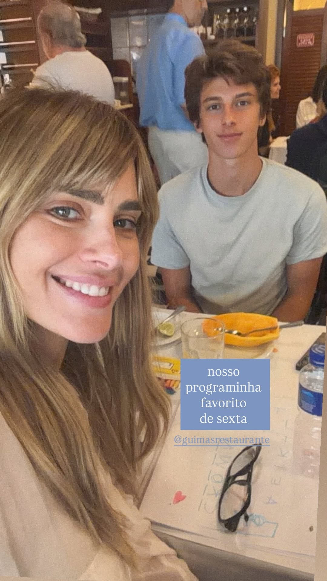 Carolina Dieckmmann com o filho caçula, José - Foto: Reprodução / Instagram @loracarola