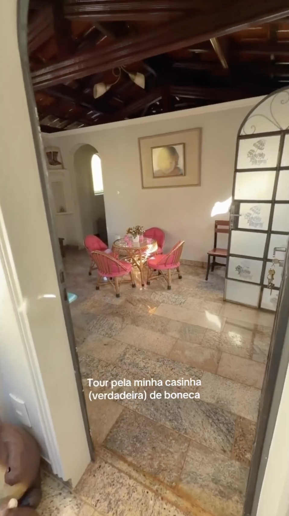 Casa de boneca de Gabriela Versiani - Foto: Reprodução / Instagram