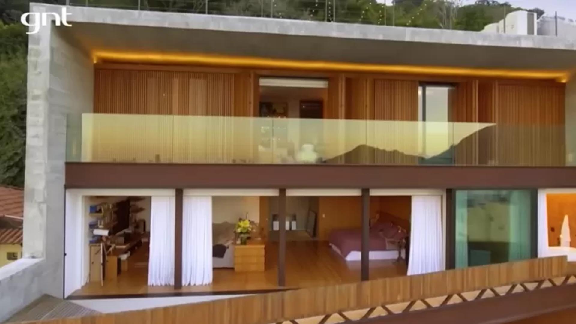 Casa de Murilo Benício no Rio de Janeiro - Foto: Reprodução / GNT