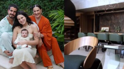 Mans&atilde;o sustent&aacute;vel de Claudia Raia tem tr&ecirc;s andares, cinema para 24 pessoas e vista para represa
