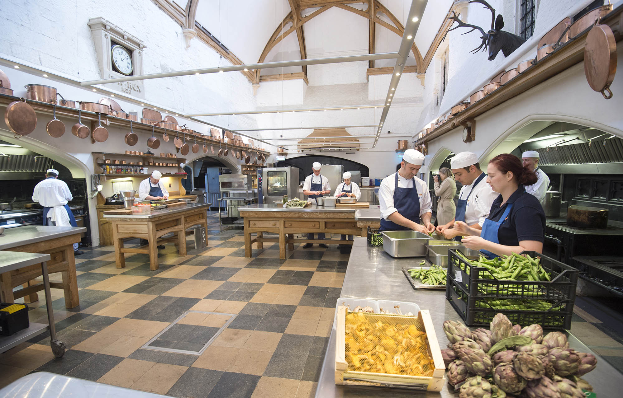 Cozinha do Castelo de Windsor - Foto: Getty Images
