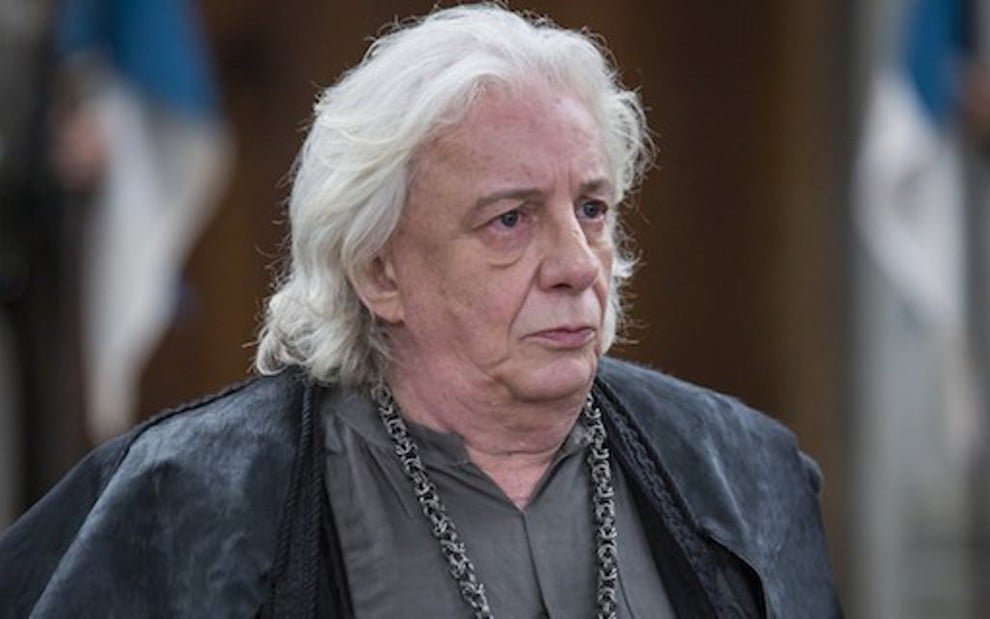 Marco Nanini na novela Deus Salve o Rei (2018) - Foto: Artur Meninea / TV Globo