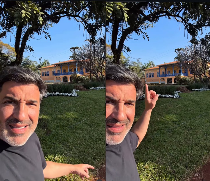 Edu Guedes na fazenda - Foto: Reprodução/Instagram