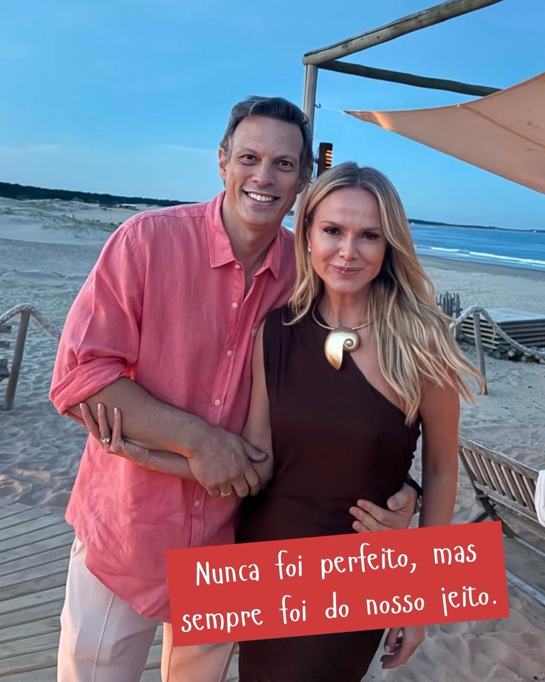 Eliana com o marido, Adriano Ricco - Foto: Reprodução / Instagram @eliana