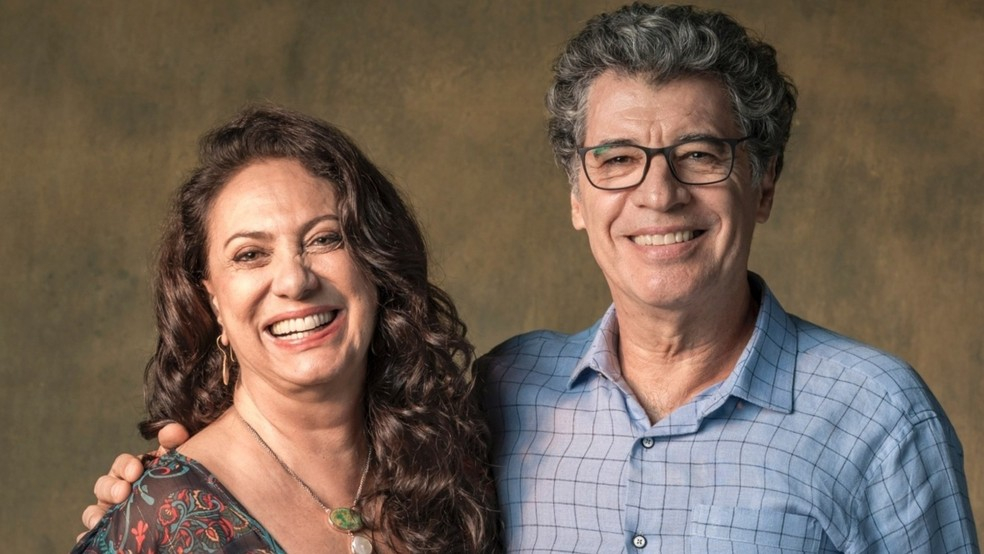 Eliane Giardini e Paulo Betti foram casados por quase 25 anos - Foto: Paulo Belote/Globo