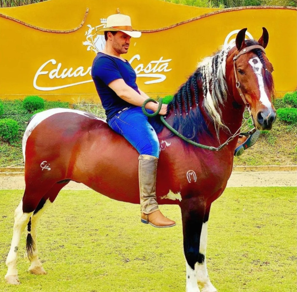 Eduardo Costa em sua fazenda em Minas Gerais - Foto: Reprodução / Instagram @eduardocosta 
