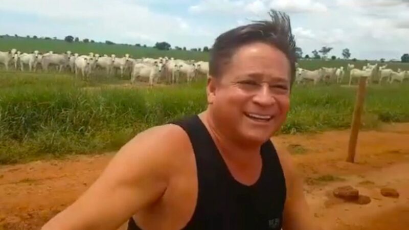 Aos 63 anos, Leonardo surge mais magro após 27 dias sem consumir álcool; veja