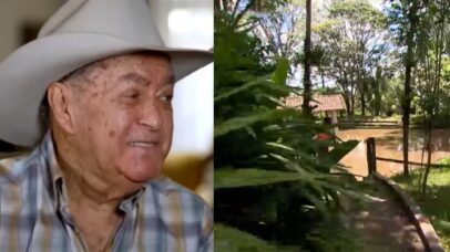 Após perder parceiro em 2015, cantor de 86 anos se isola em sítio que funciona como refúgio