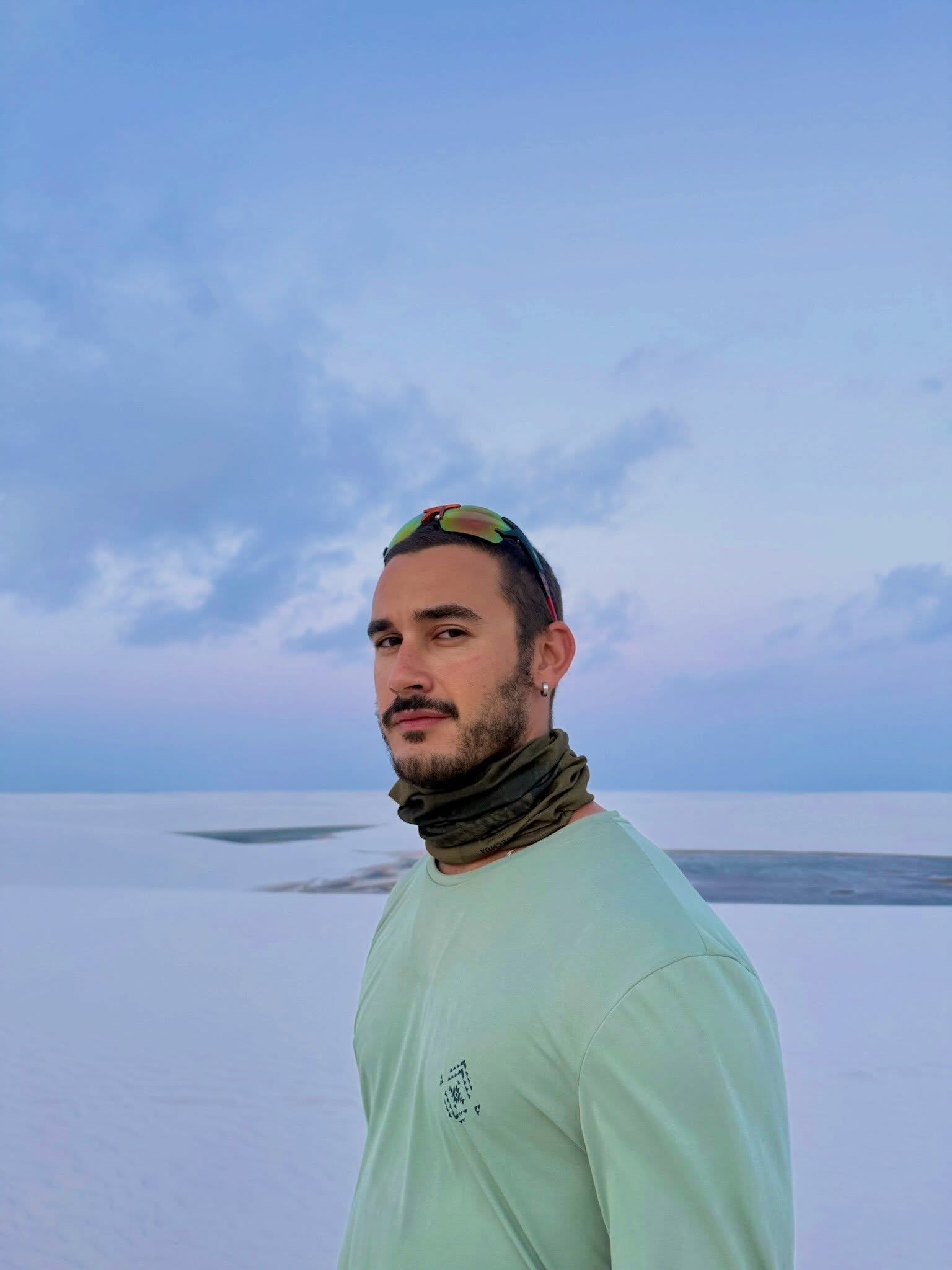 Filipe Bragança nos Lençóis Maranhenses - Foto: Reprodução / Instagram