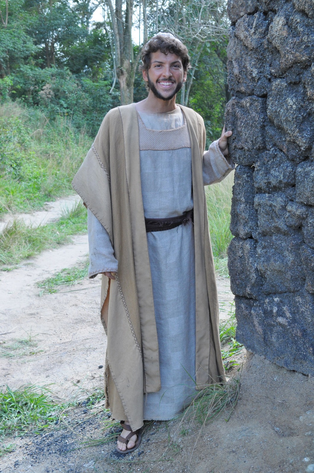 Helder Agostini em Milagres de Jesus, da Record TV - Foto: Divulgação / Munir Chatak / TV Record