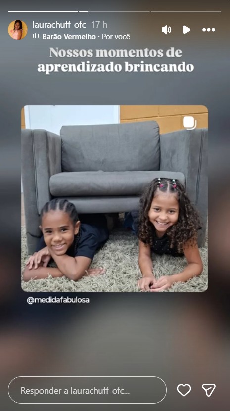 Kadu Spinola e Laura Chuff - Foto: Reprodução / Instagram @laurachuff_ofc