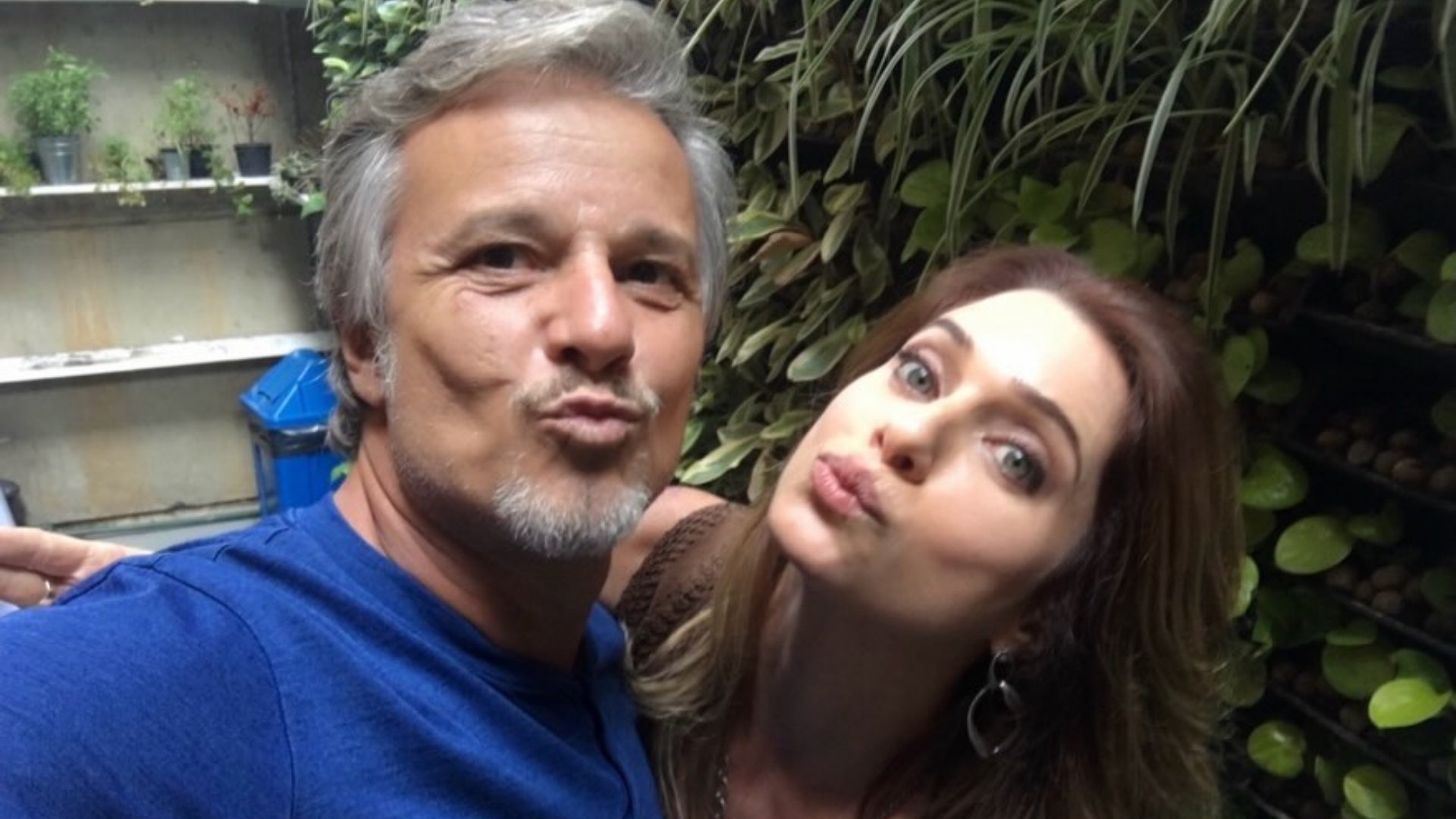 Marcello Novaes e Leticia Spiller