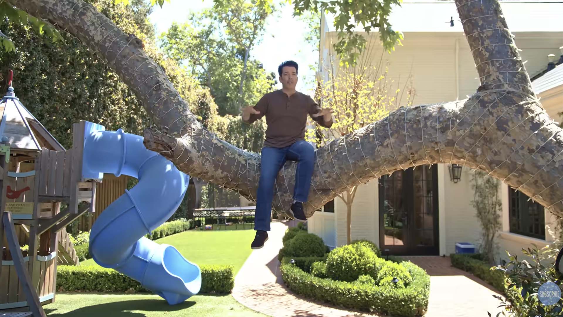 Mansão de Jonathan Scott em Los Angeles - Foto: Reprodução / YouTube