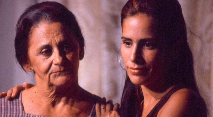 Gloria Pires e Laura Cardoso em Mulheres de Areia (1993) - Foto: Divulgação / TV Globo