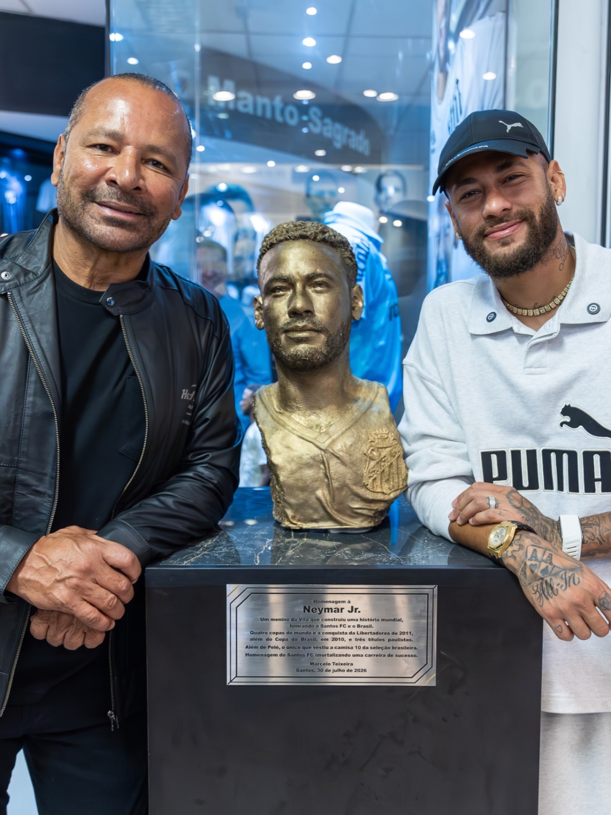 Neymar Pai e Neymar Jr - Foto: Reprodução / Instagram @neymarjr 
