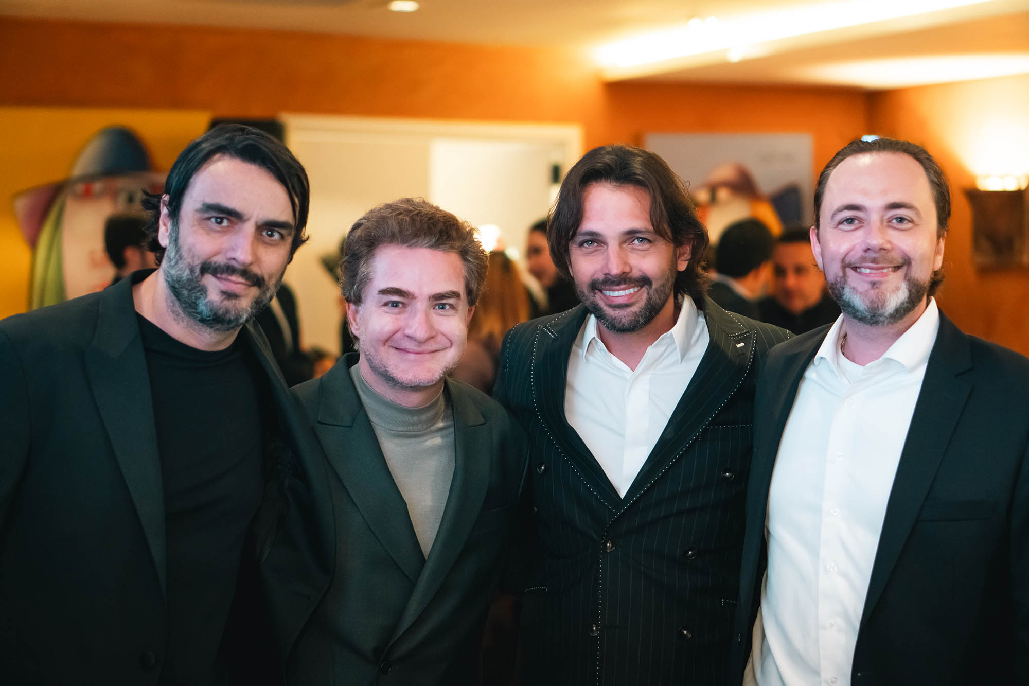 Luis Maluf, Marcelo Tripoli, Thiago Castilho e André Matielo - Foto: @bywonderstudios