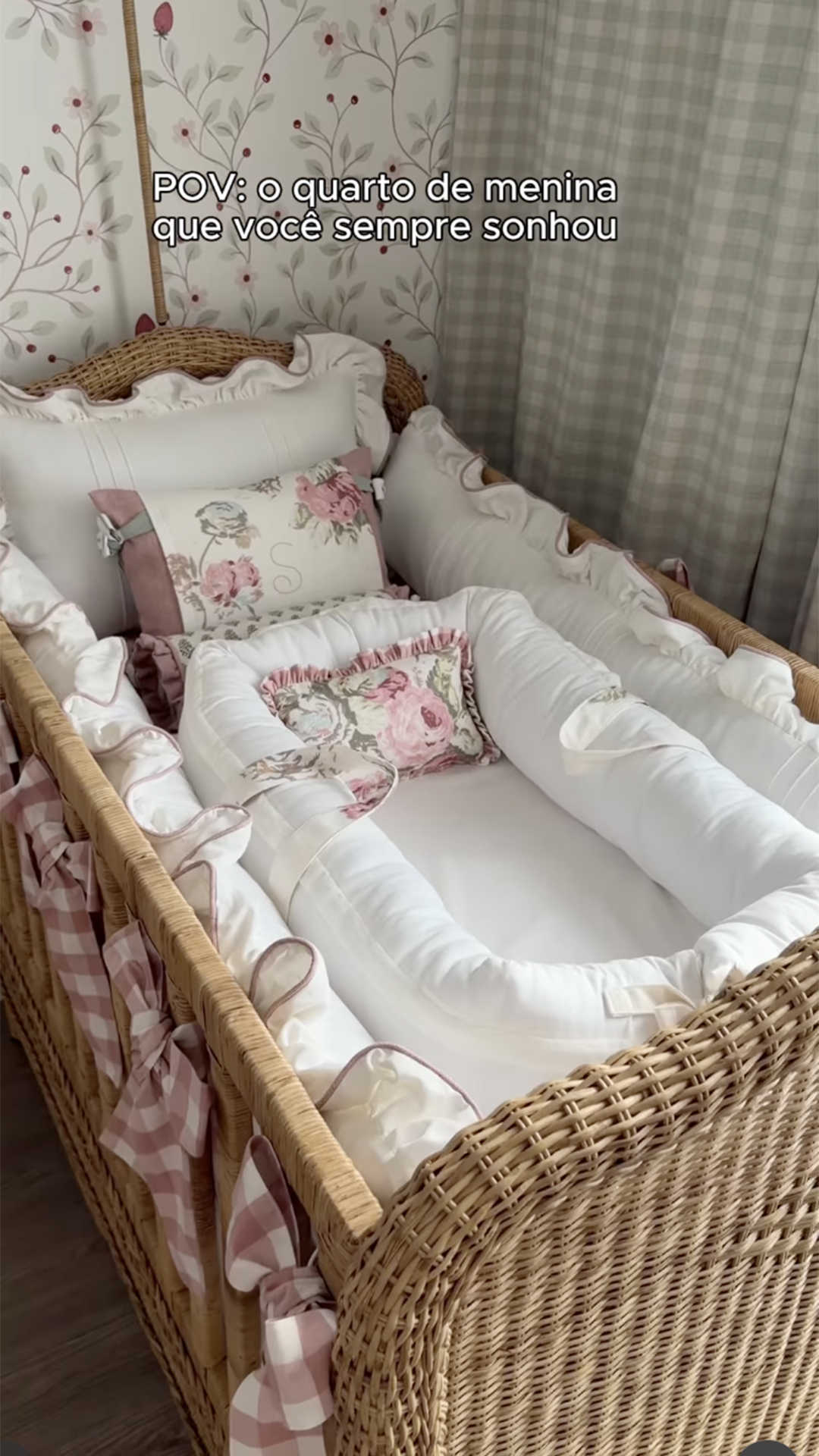 Quarto de Serena, filha de Gil Coelho e Larissa Gloor - Foto: Reprodução / Instagram