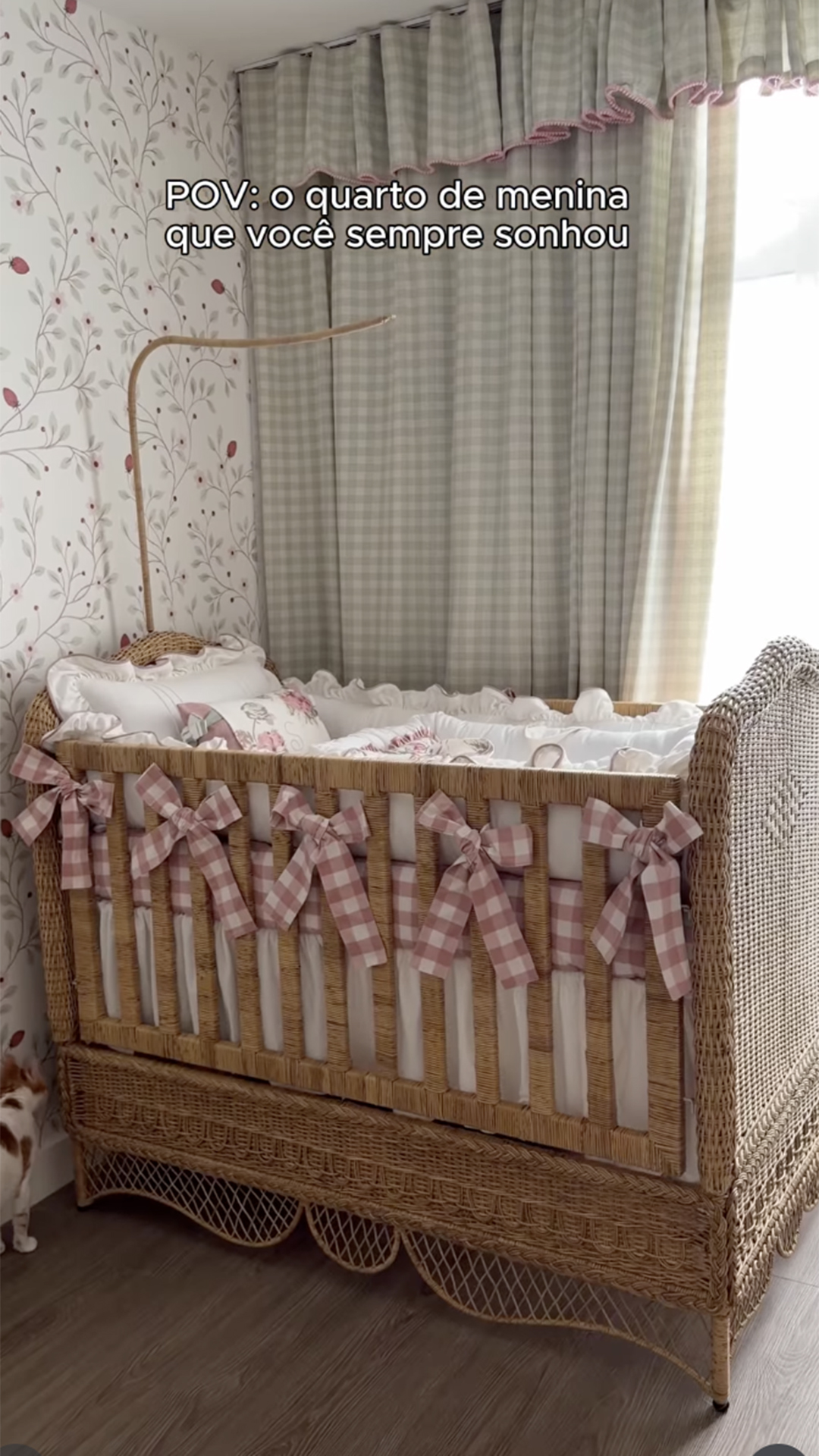 Quarto de Serena, filha de Gil Coelho e Larissa Gloor - Foto: Reprodução / Instagram