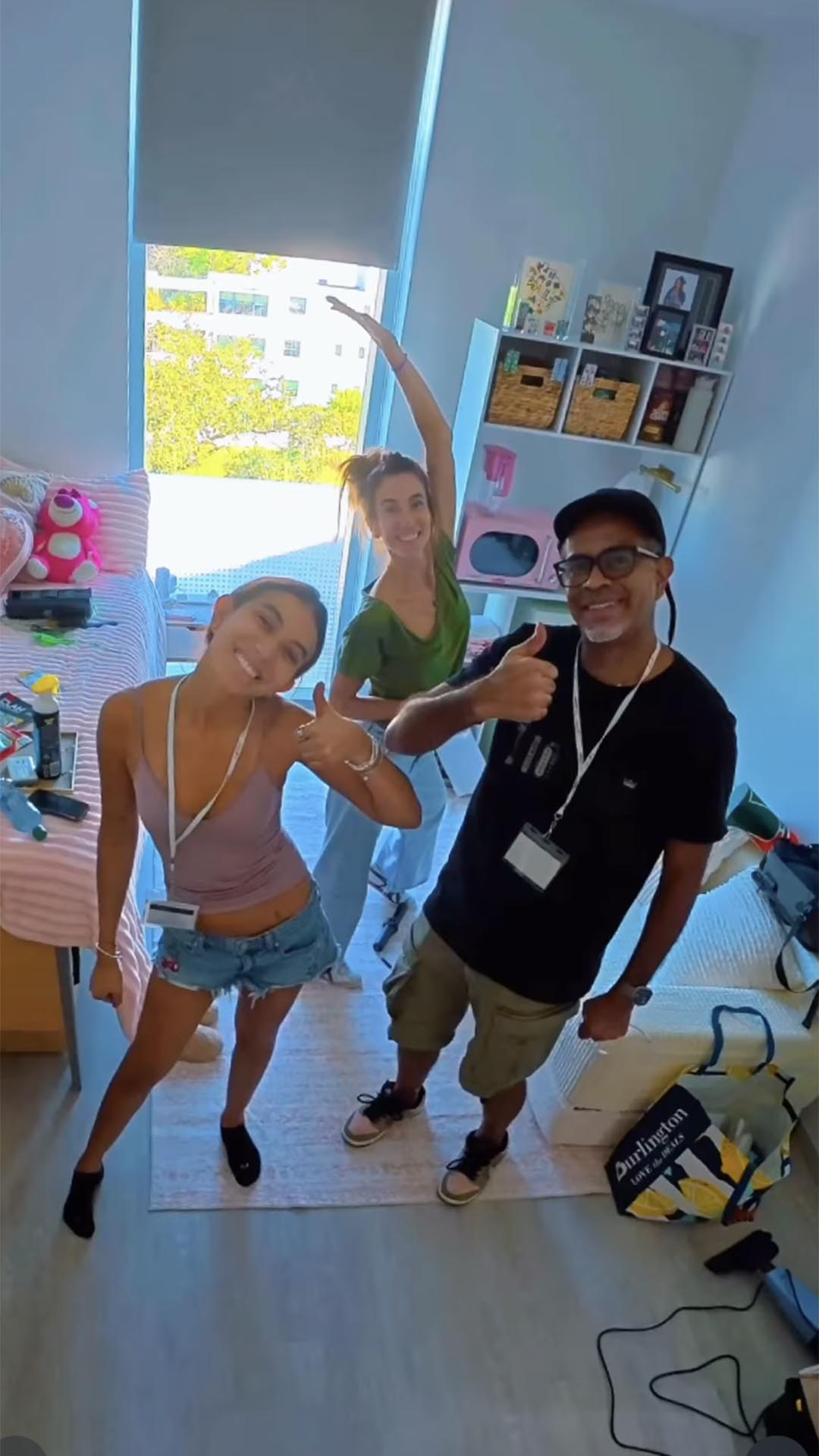Decoração do quarto da filha de Jair Oliveira na universidade - Foto: Reprodução / Instagram