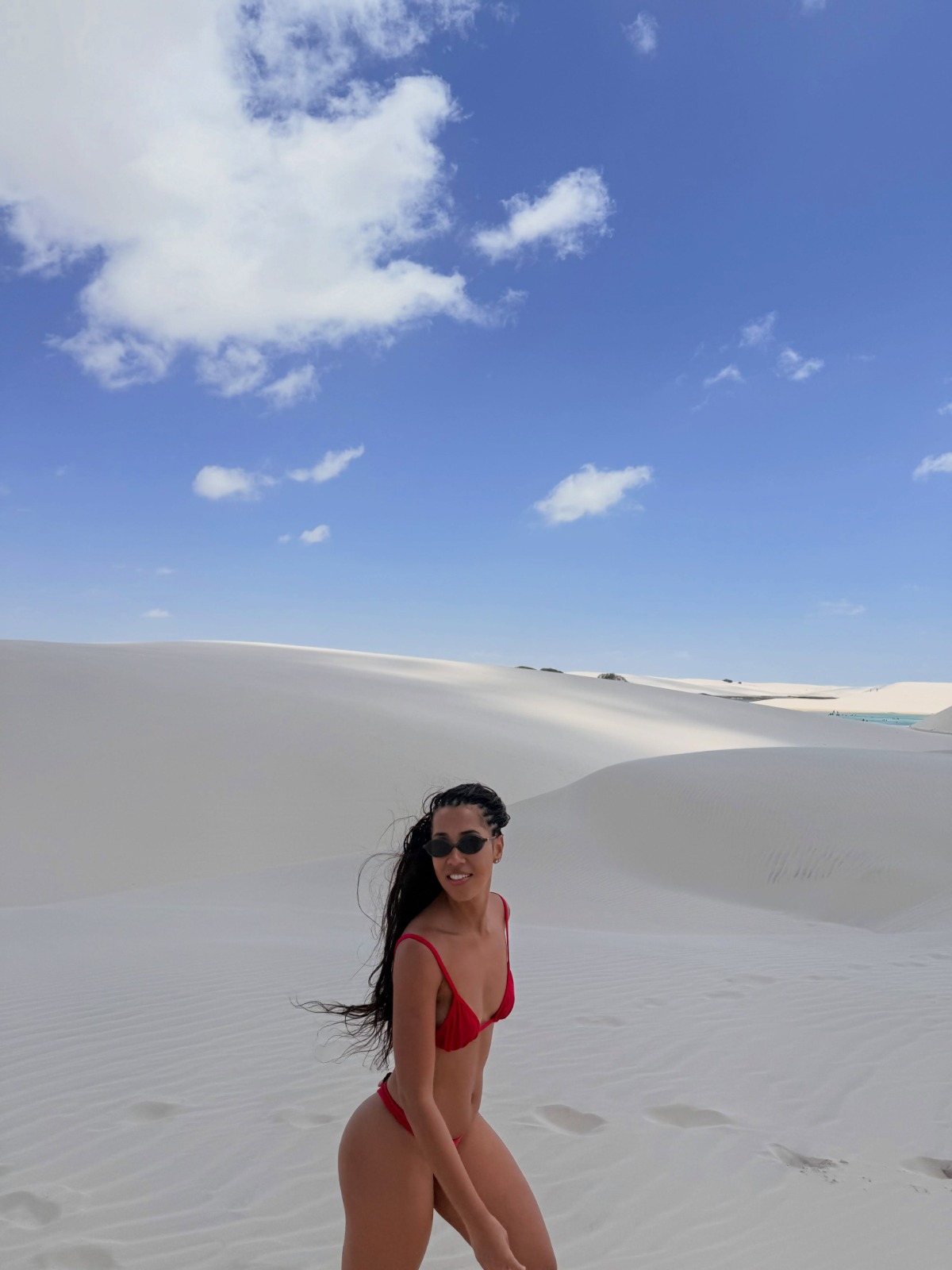 Ramille nos Lençóis Maranhenses - Foto: Reprodução / Instagram