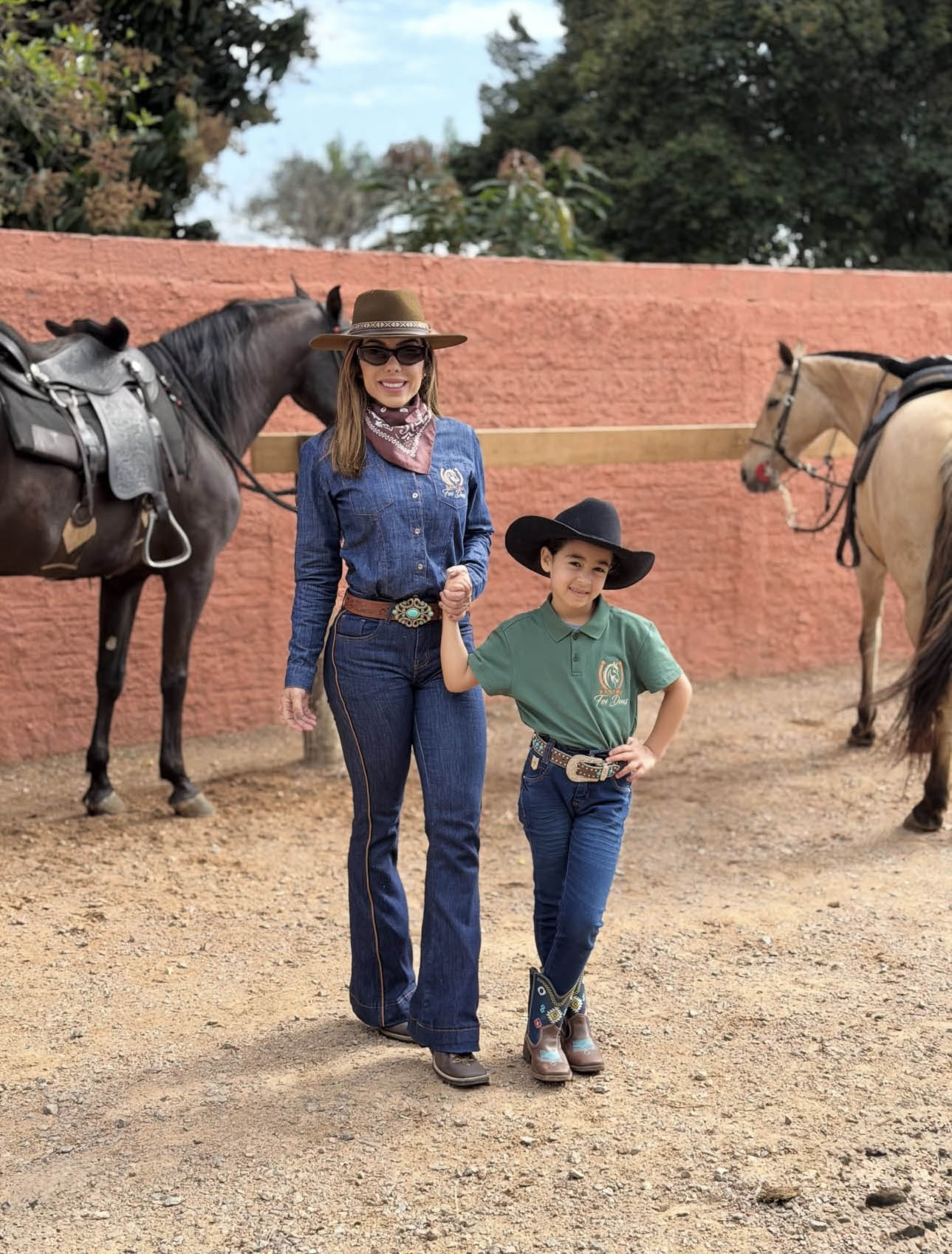 Edson e Deia Cypri são donos do Rancho Foi Deus, no interior de São Paulo - Foto: Divulgação