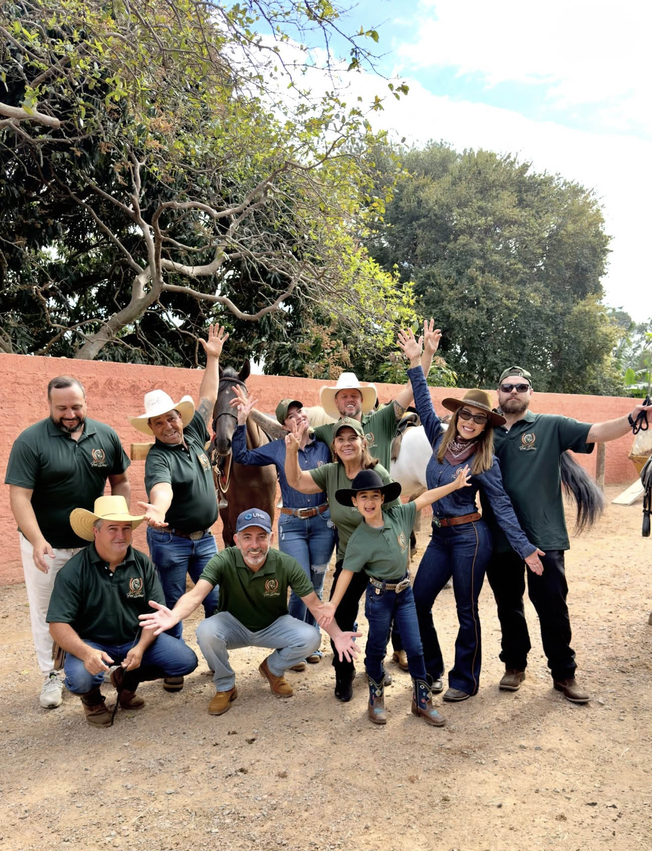 Edson e Deia Cypri são donos do Rancho Foi Deus, no interior de São Paulo - Foto: Divulgação