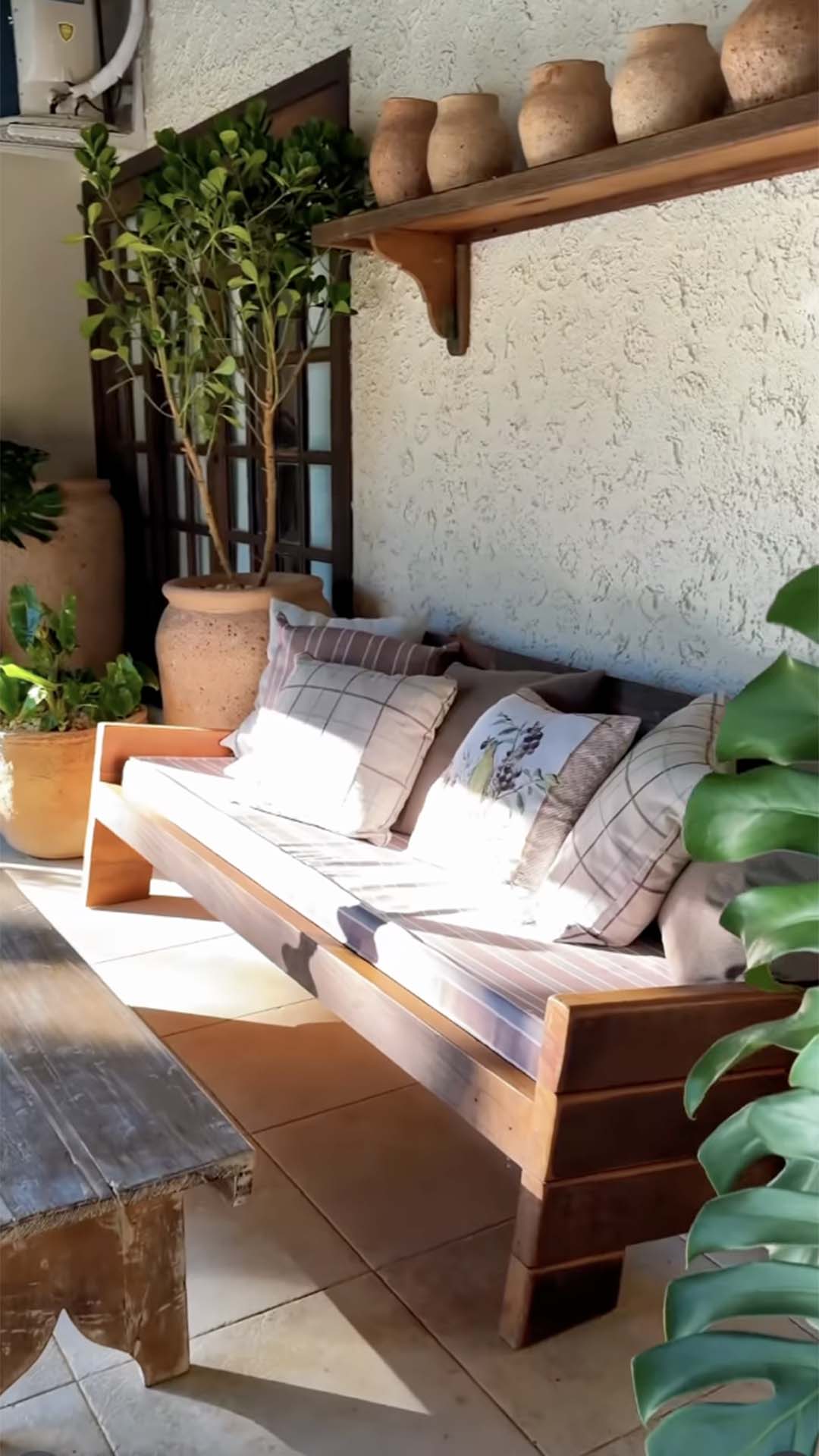 Varanda na fazenda de André Marques - Foto: Reprodução / Instagram