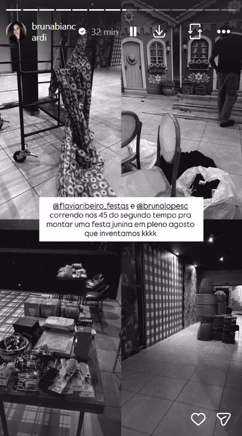 Storie Bruna Biancardi - Foto: Reprodução/Instagram
