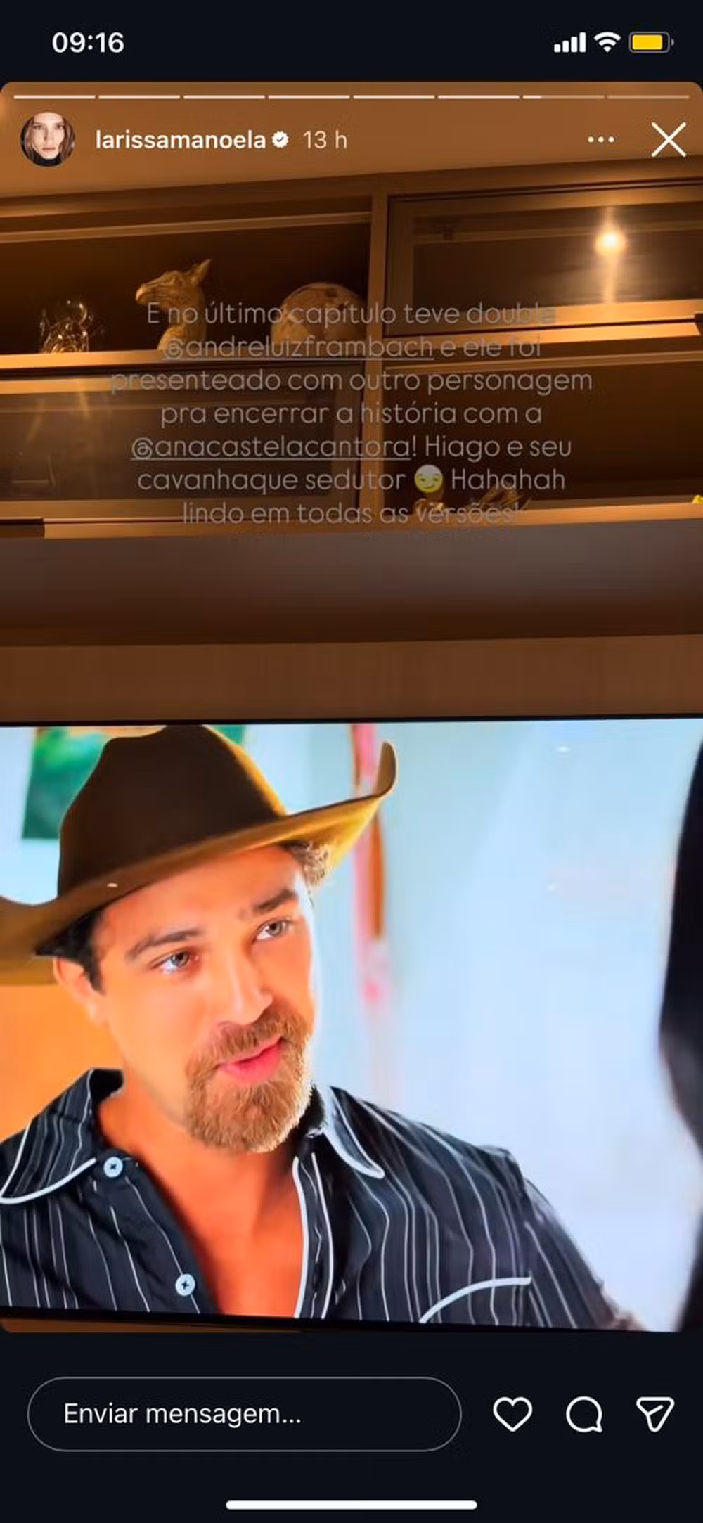 Storie Larissa Manoela - Foto: Reprodução/Instagram