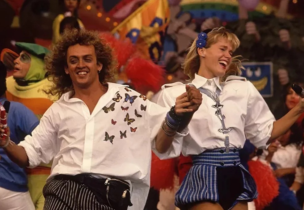 Xuxa Meneghel e Cid Guerreiro - Foto: Reprodução / TV Globo